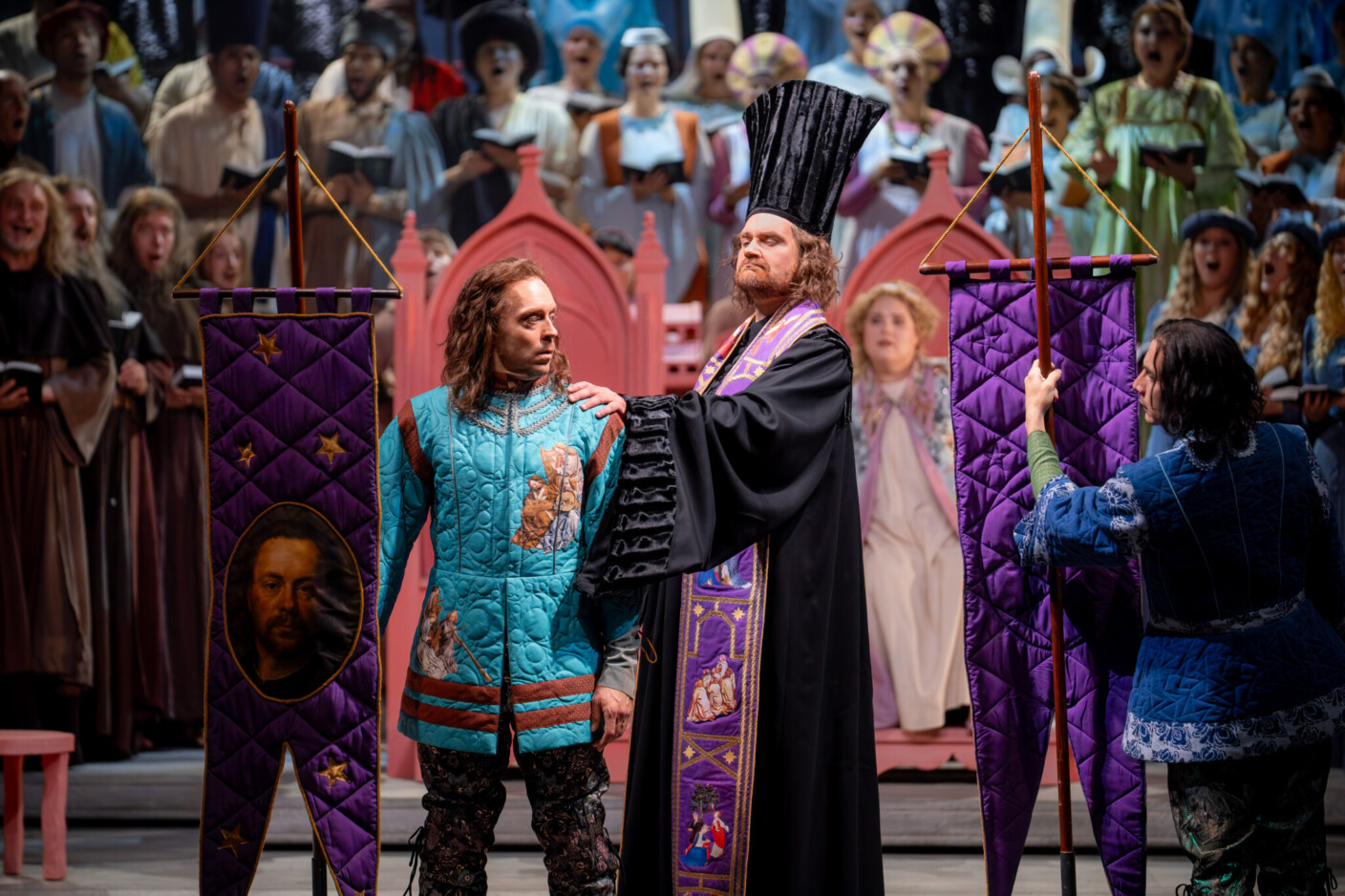 Szenenbild aus „Tannhäuser“ am Theater Magdeburg