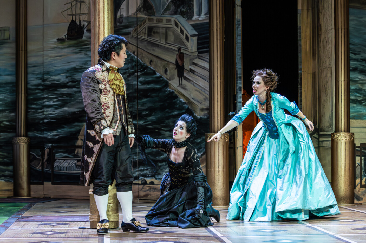 Szenenbild aus „Didone abbandonata“ am Staatstheater Meiningen