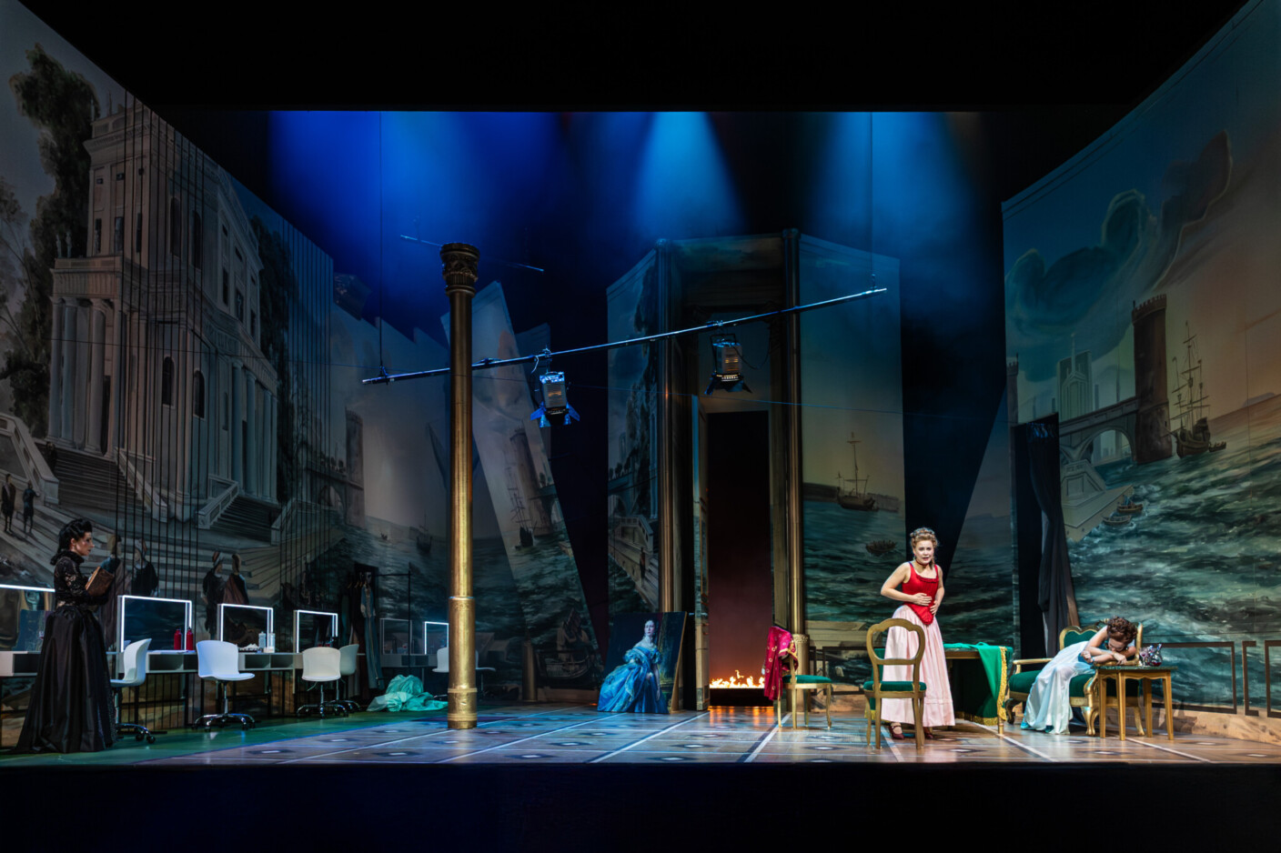 Szenenbild aus „Didone abbandonata“ am Staatstheater Meiningen