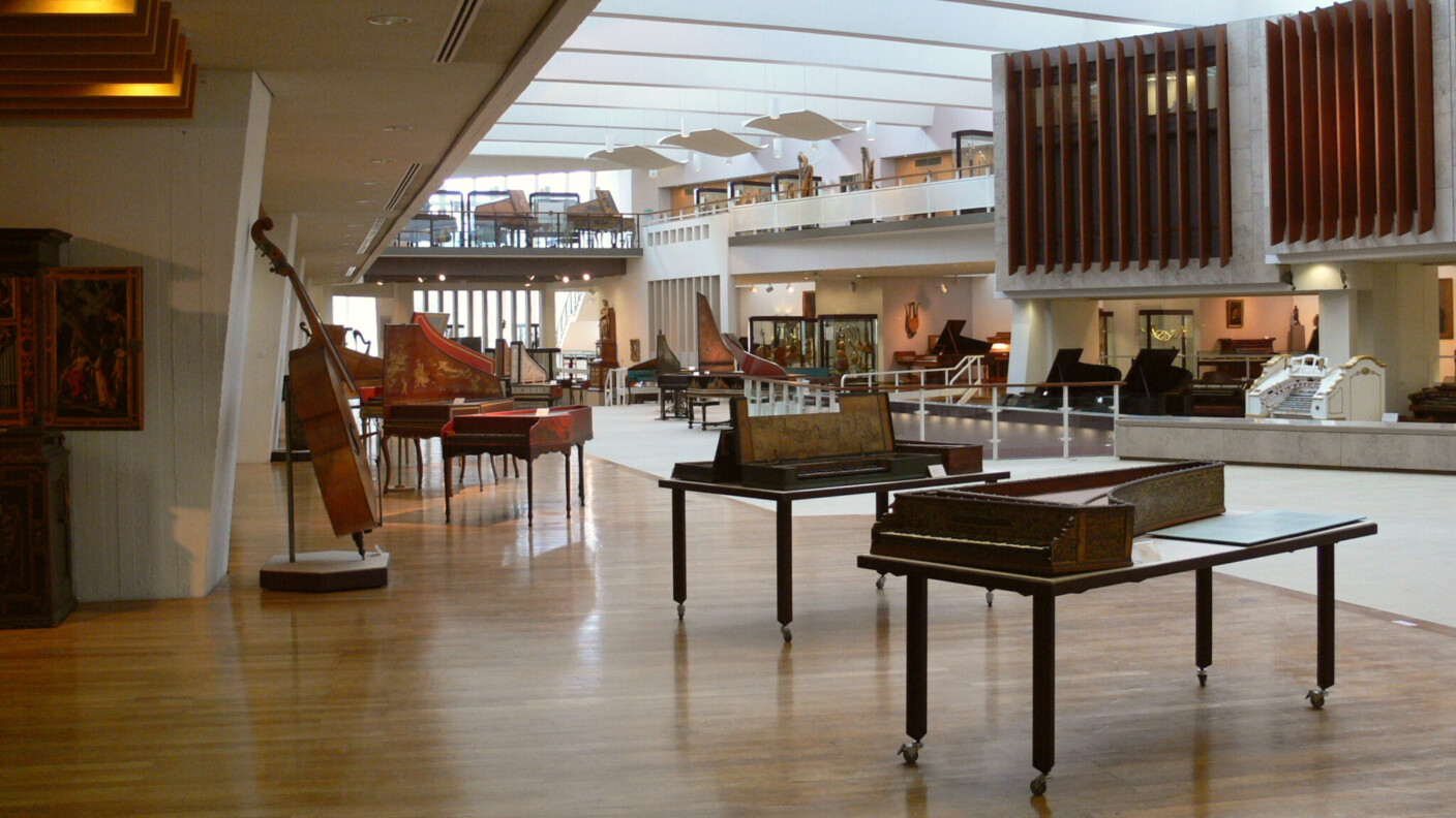 Blick ins Musikinstrumenten-Museum Berlin