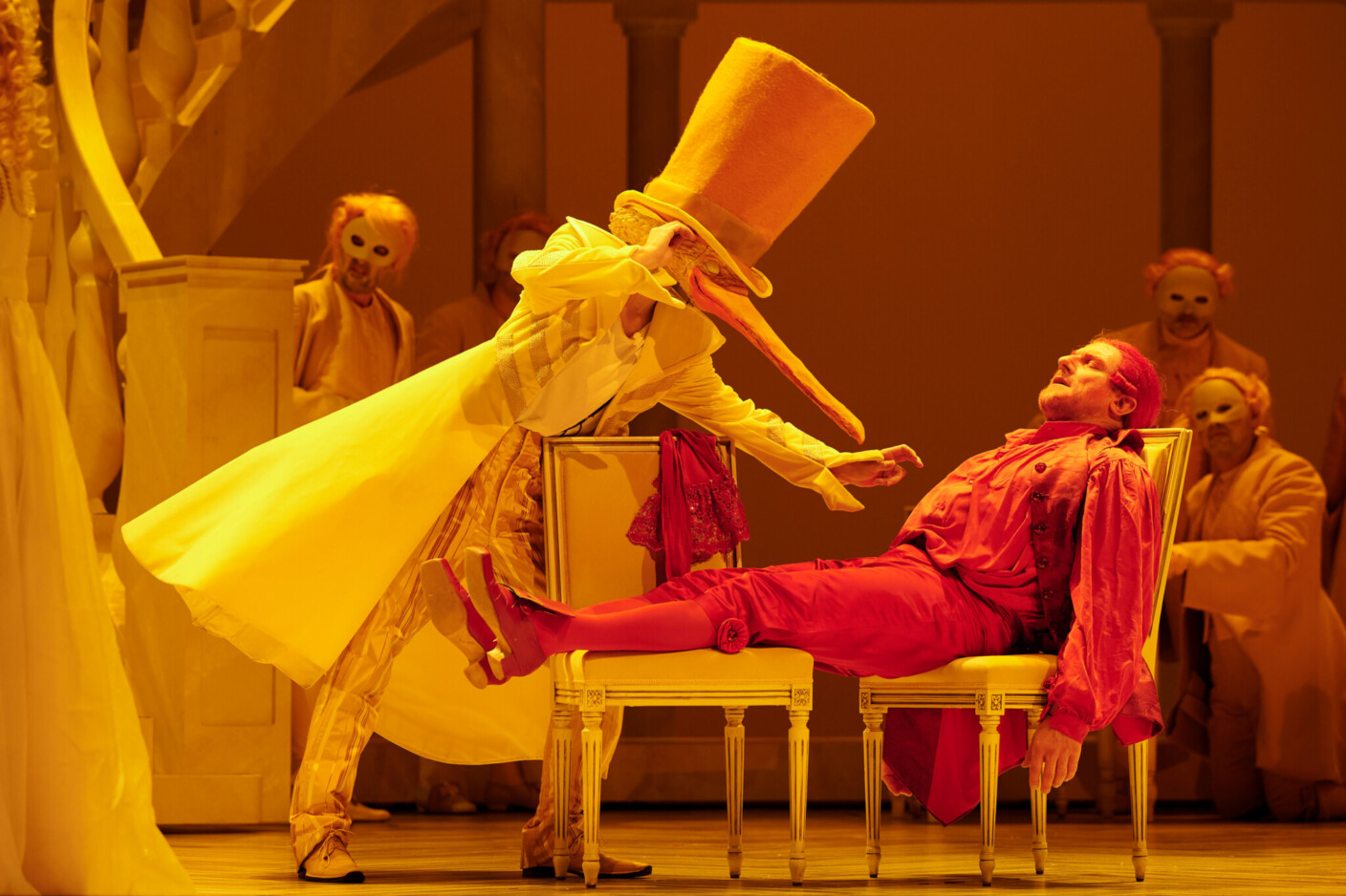 Szenenbild aus „Der Rosenkavalier“