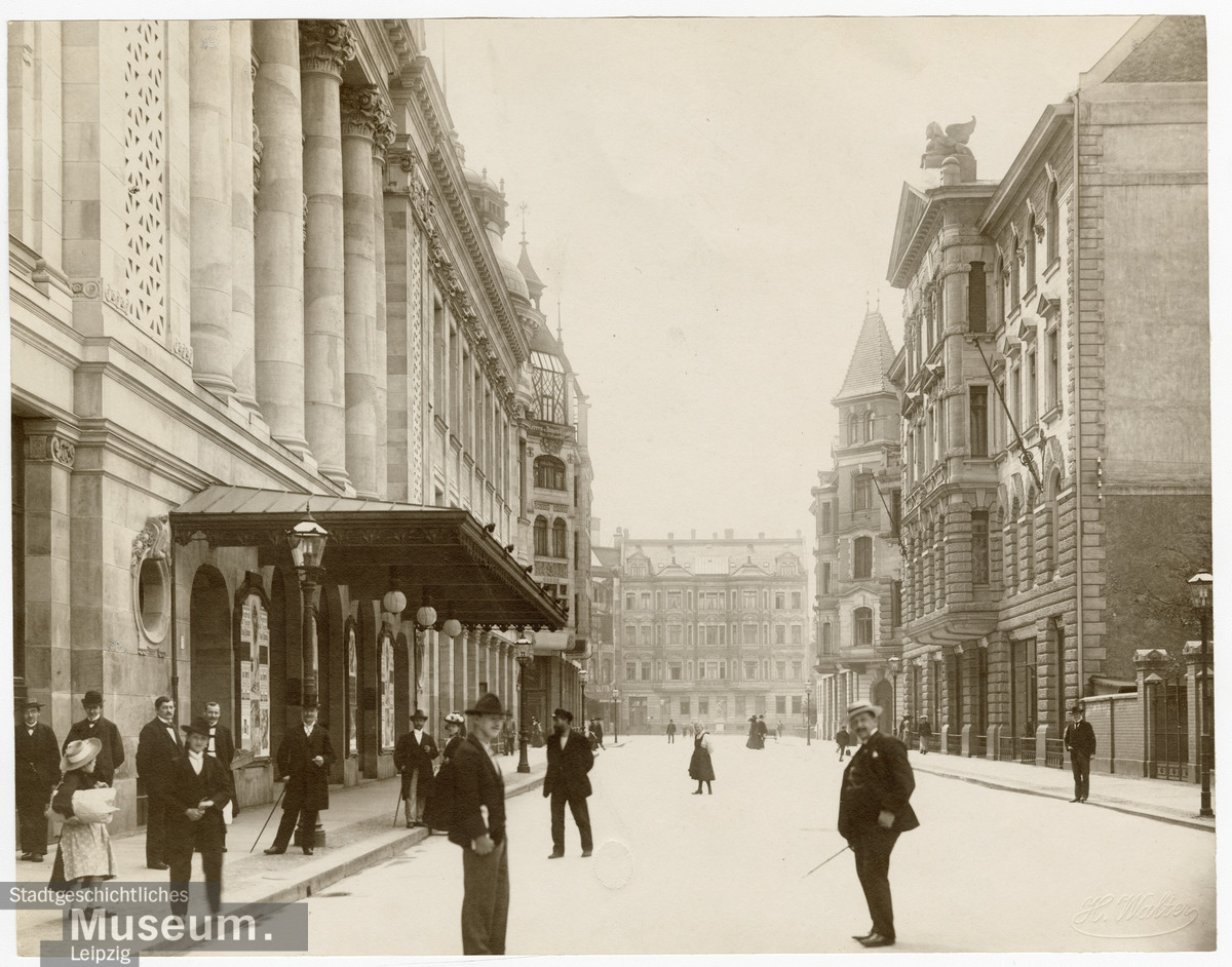 Das Leipziger Operettentheater im Jahr 1909