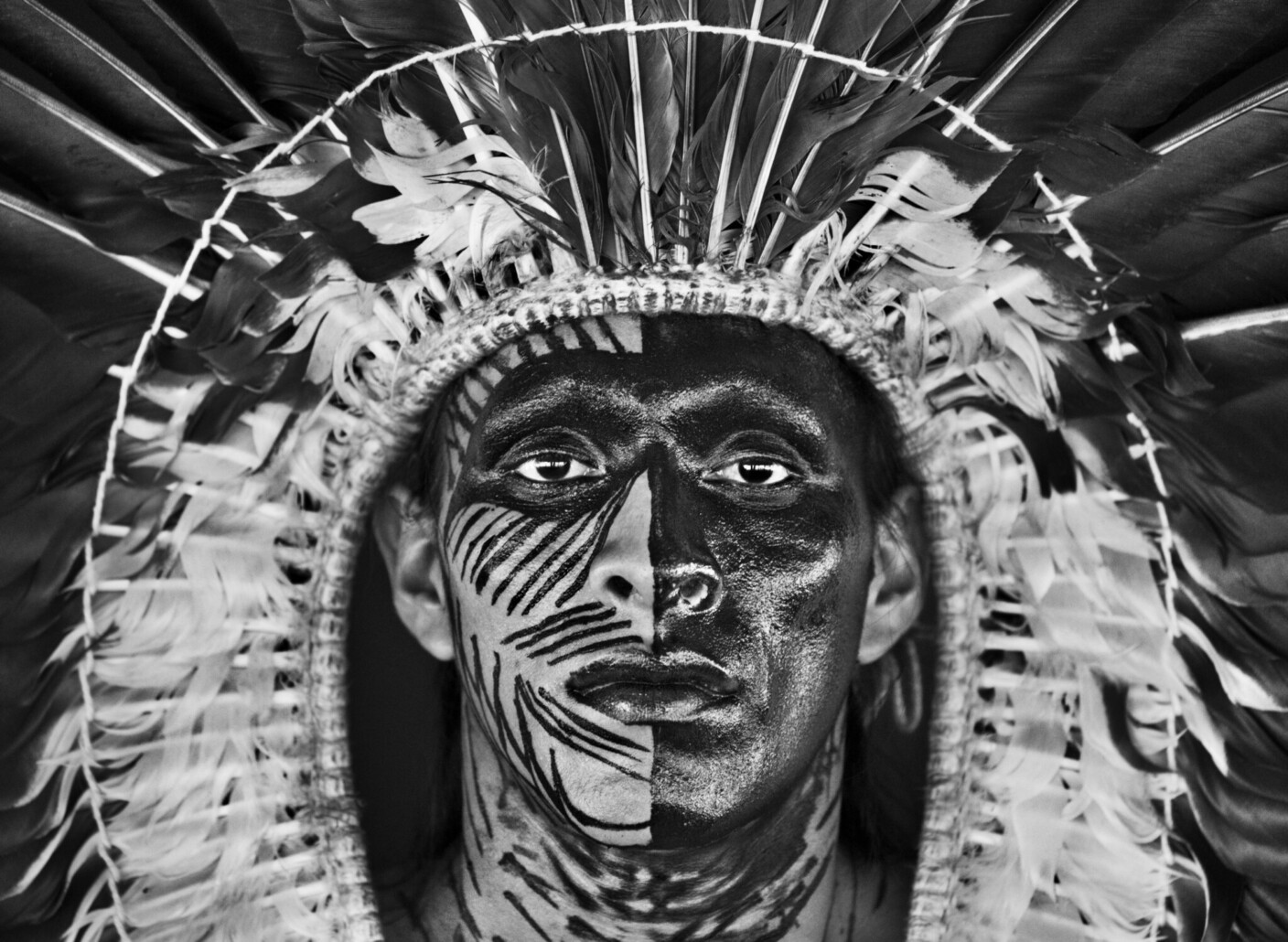 Ein Bewohner im Village of Nova Esperança, Rio Gregório Yawanawá Indigenous Territory