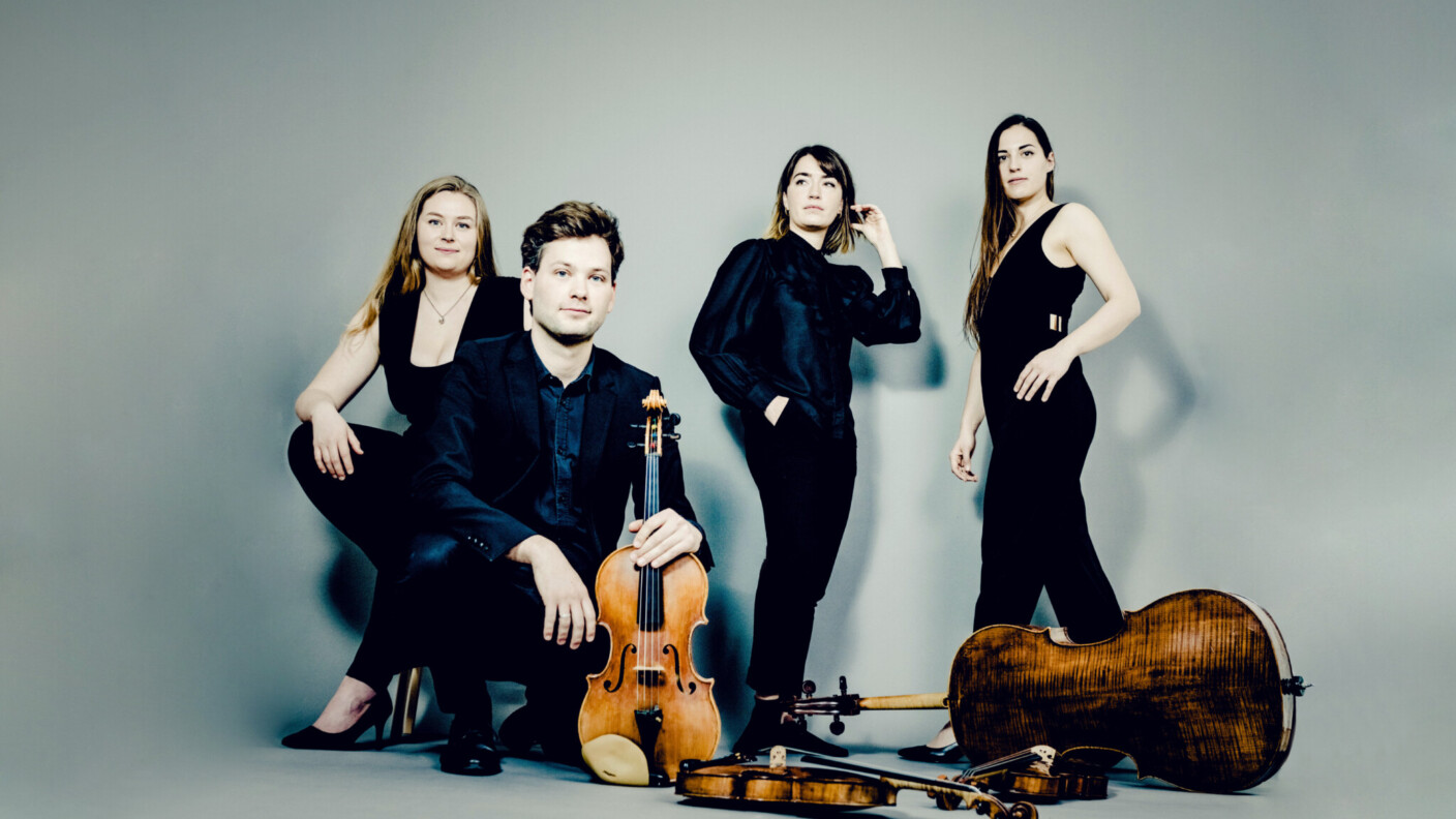 Arrivierter Besuch aus London: das Barbican Quartet
