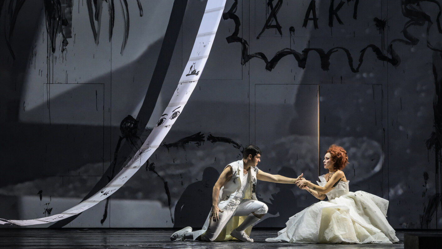 Das Leben als eine Verkettung von vollgemalten Live-Zeichnungen: „Don Giovanni“ an der Staatsoper Hannover