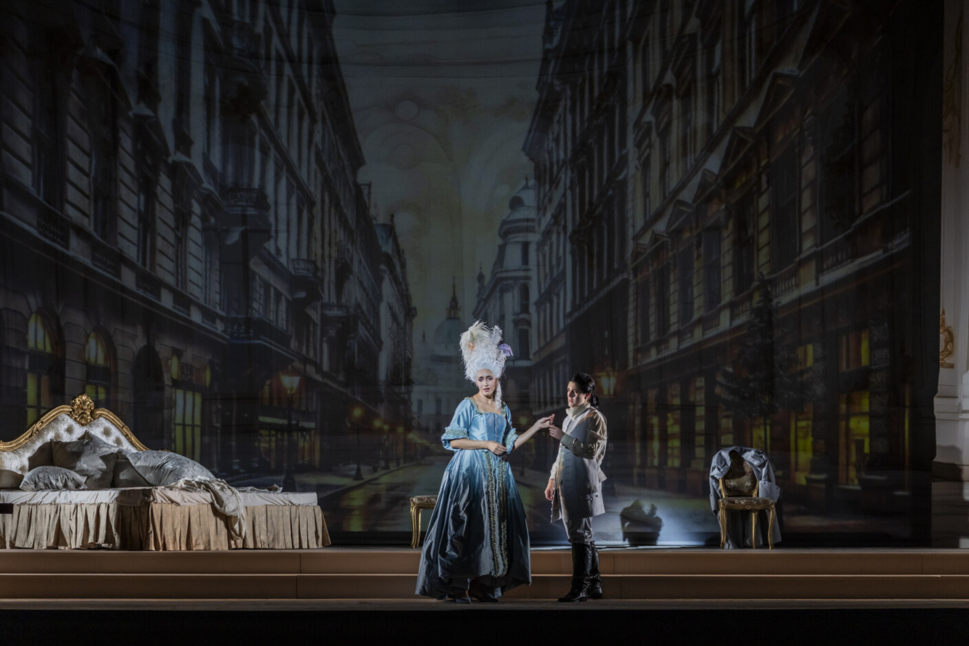 Szenenbild aus „Der Rosenkavalier“