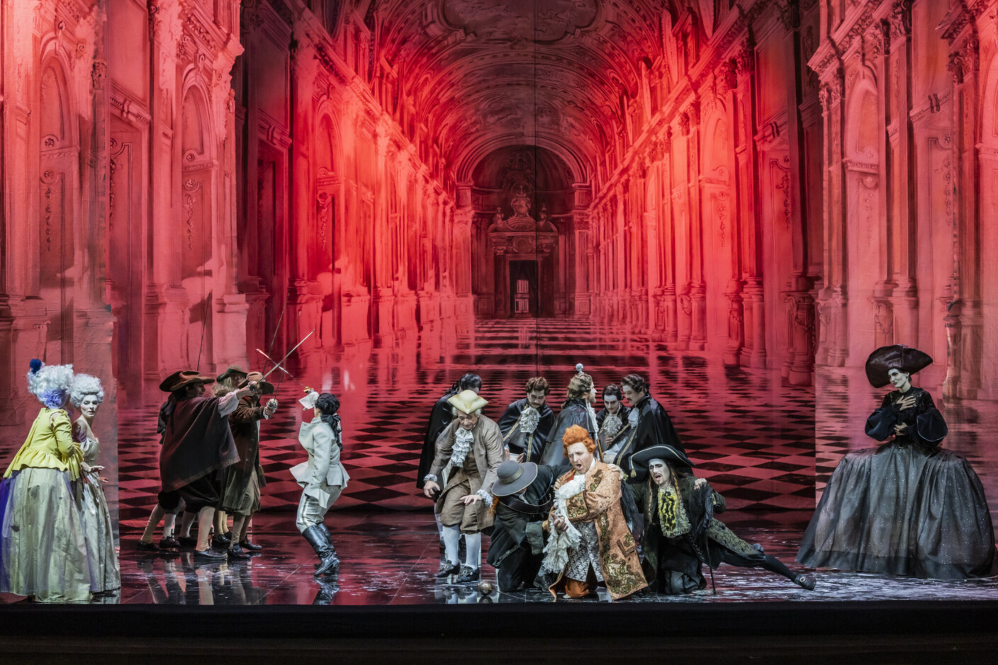 Szenenbild aus „Der Rosenkavalier“