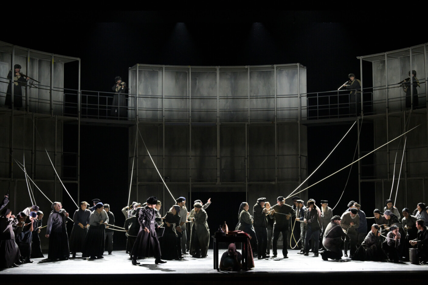 Szenenbild aus „Boris Godunow“