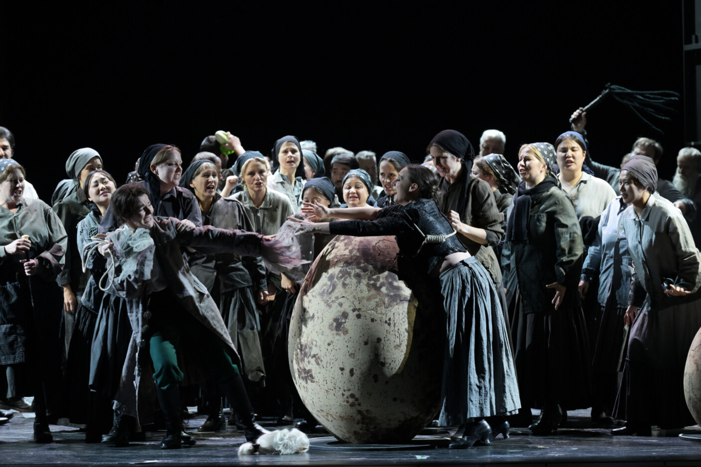 Szenenbild aus „Boris Godunow“