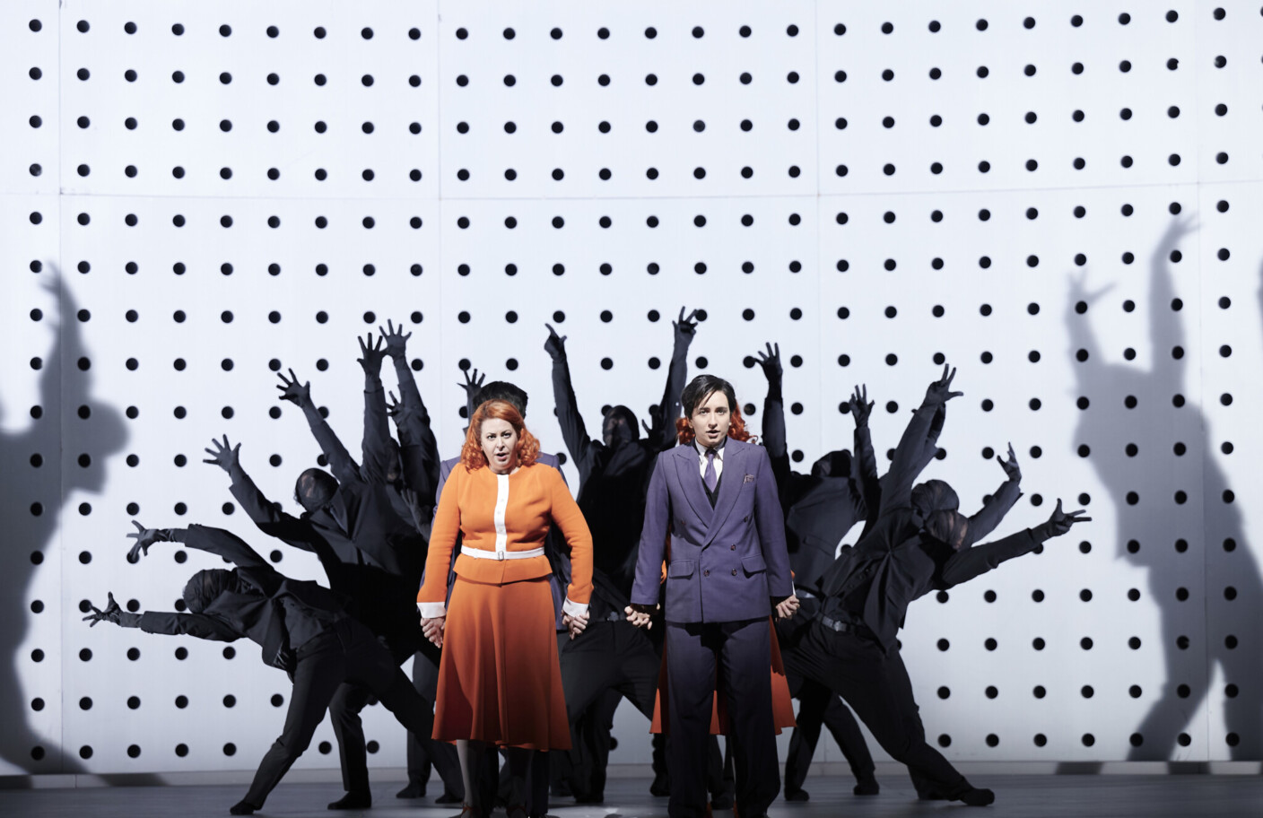 Szenenbild aus „Mitridate, re di Ponto“ an der Oper Frankfurt