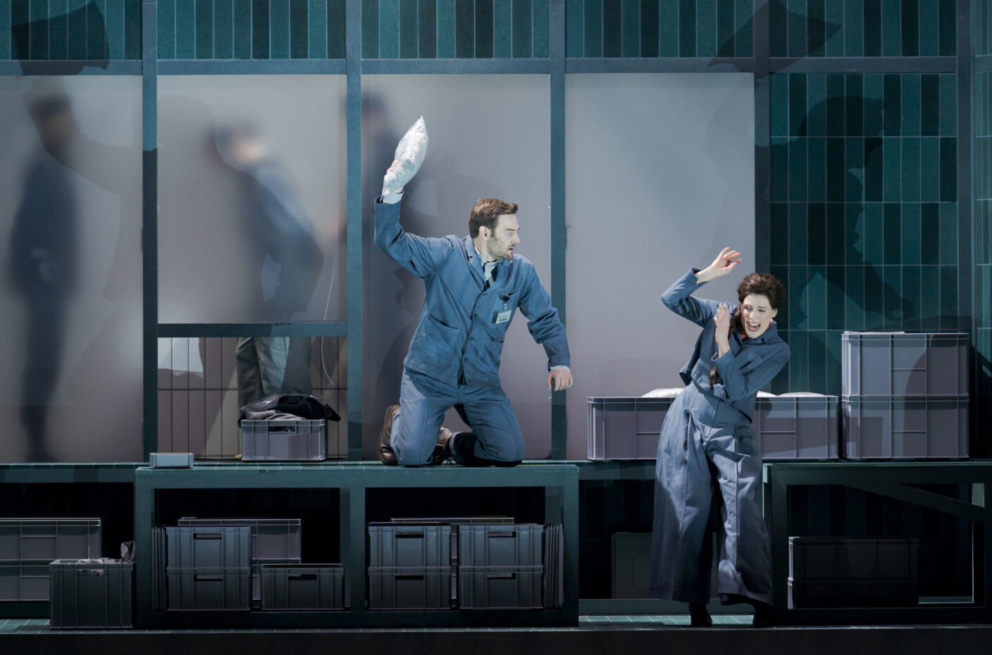 Szenenbild aus „Fidelio“ an der Wiener Staatsoper