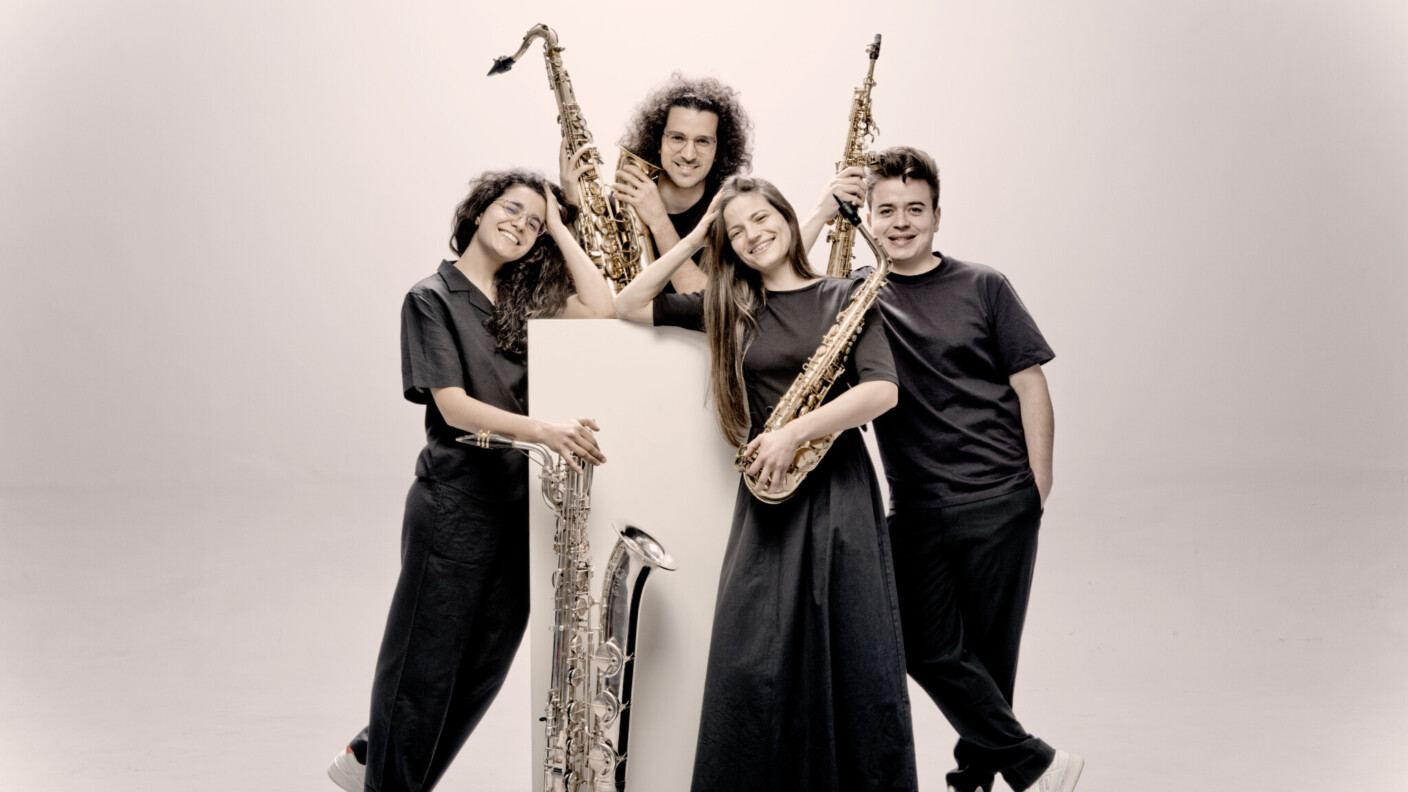 2014 in Amsterdam gegründet und bereits mehrmals Gast in der Elbphilharmonie gewesen: Maat Saxophone Quartet