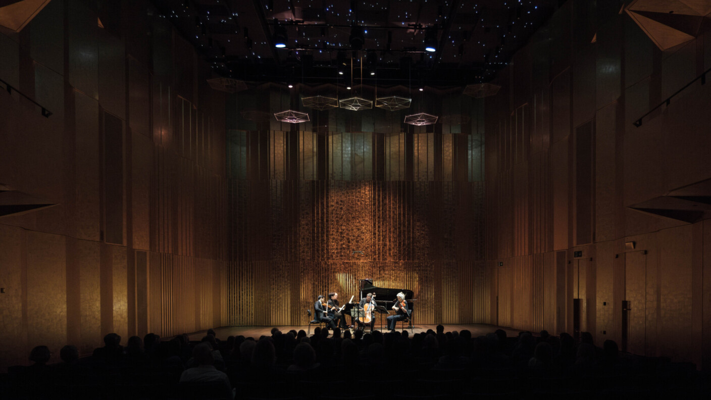 Akustisch wie architektonisch eine beeindruckende Perle: Der Kammermusiksaal des Kulturzentrums Kultur Kulinarik Vitznau