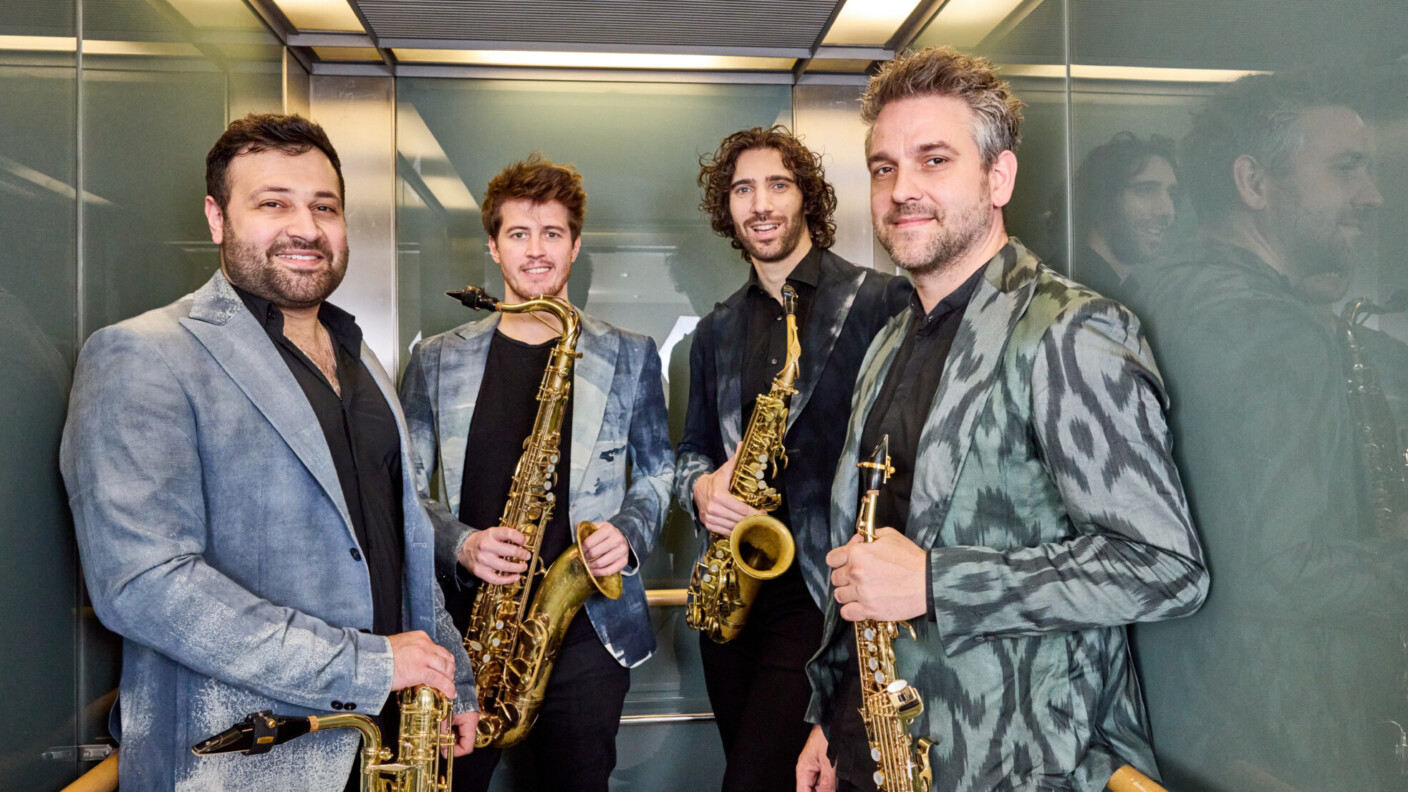 Stellt im Kieler Schloss seine Experimentierfreude unter Beweis: SIGNUM saxophone quartet
