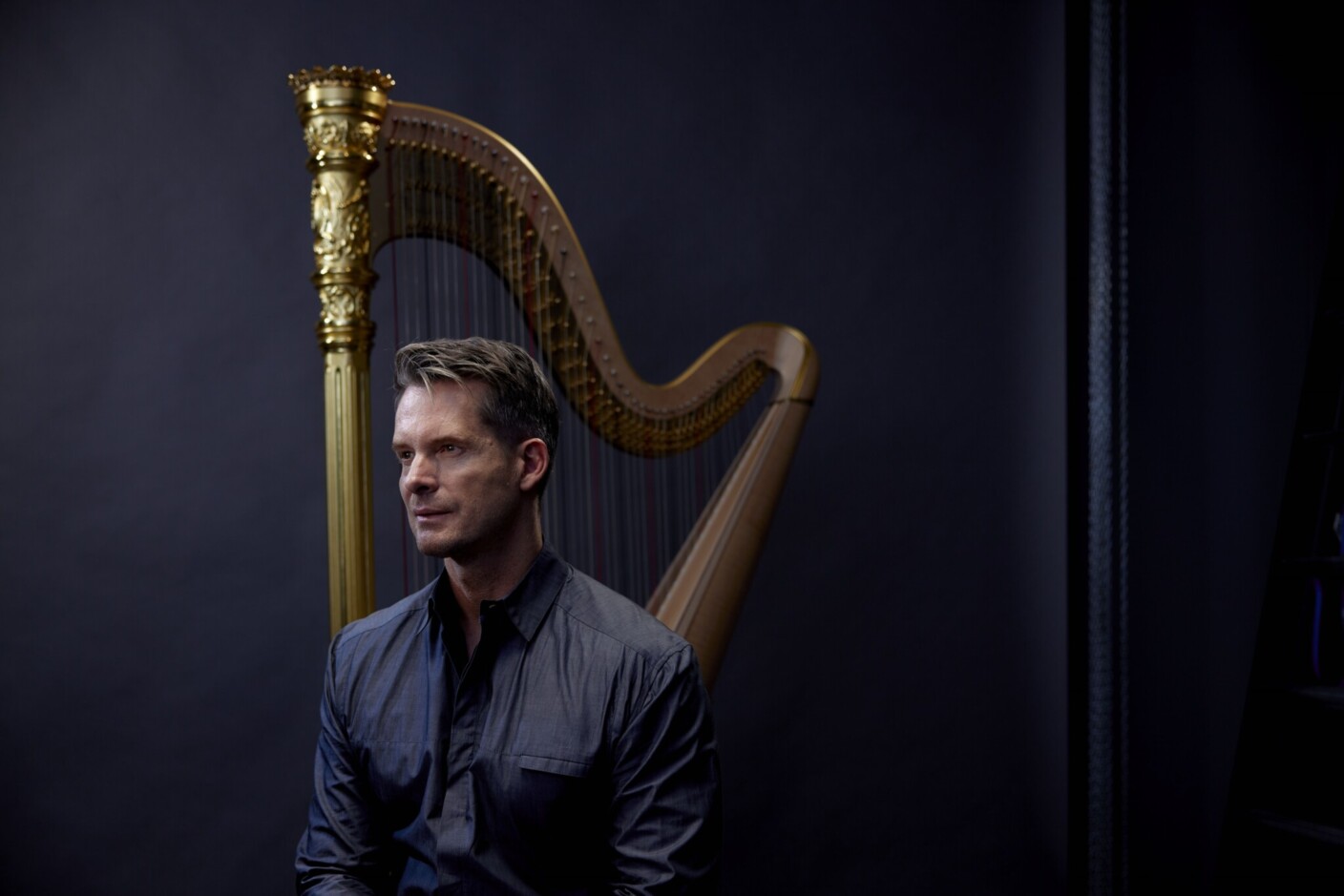 Xavier de Maistre poliert das Instrument der Engel auf