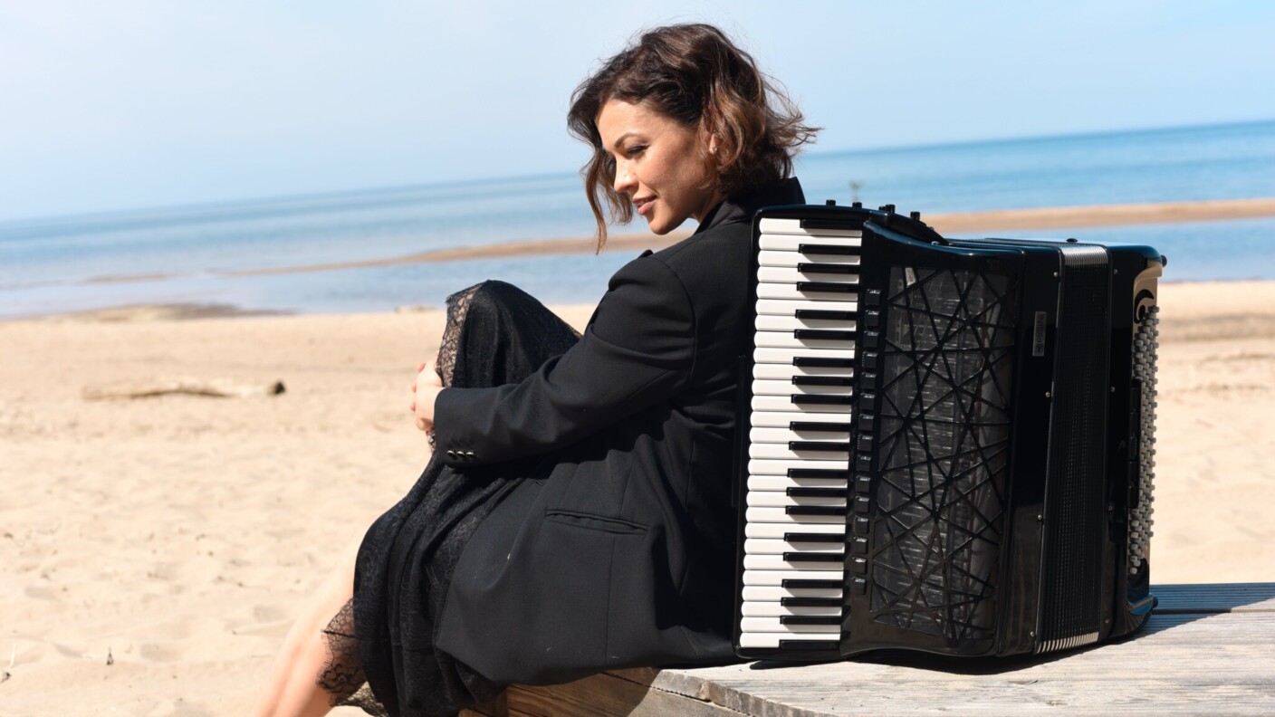 Artist in Residence beim Schleswig-Holstein Musik Festival und Virtuosin am Akkordeon – dem Instrument des Jahres 2026: Ksenija Sidorova