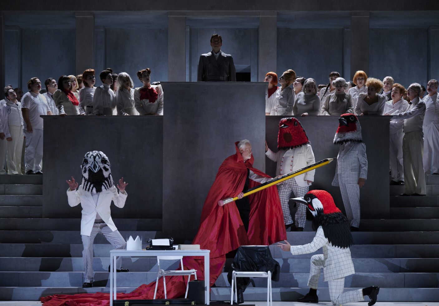 Szenenbild aus „Die Meistersinger von Nürnberg“