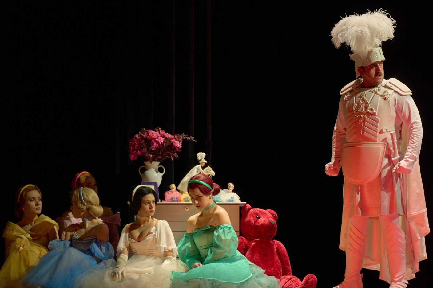 Szenenbild aus „Luisa Miller“ an der Wiener Staatsoper