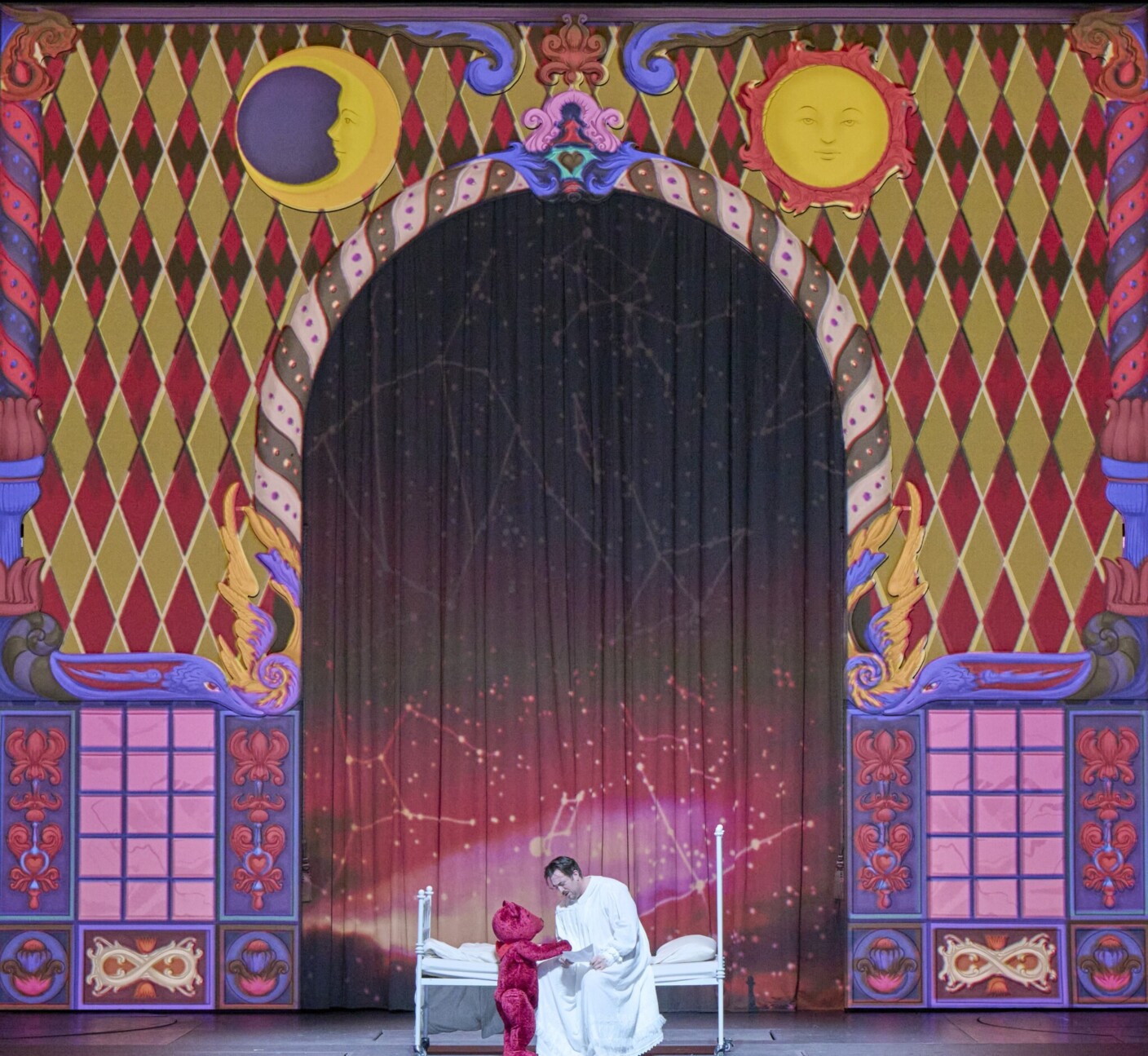 Szenenbild aus „Luisa Miller“ an der Wiener Staatsoper