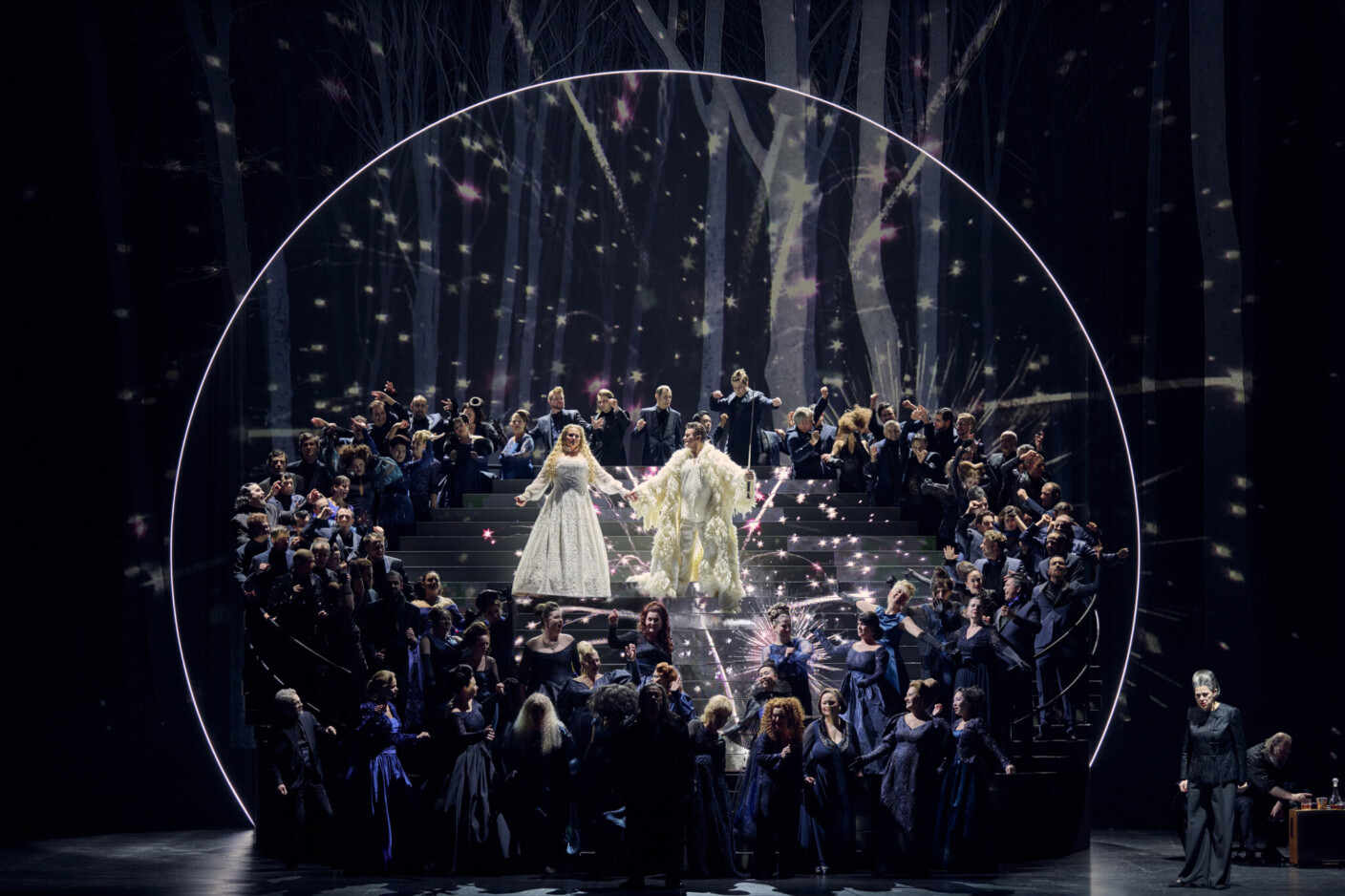 Szenenbild aus „Lohengrin“