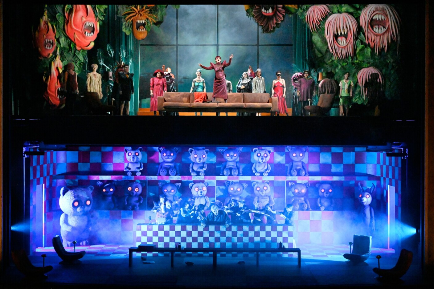 Szenenbild aus „Die Vögel“