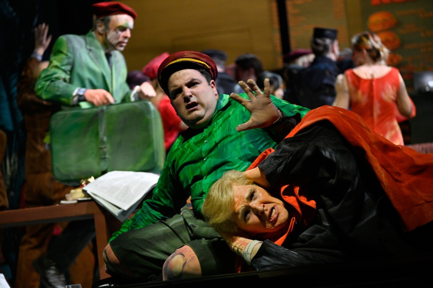 Szenenbild aus „Die Vögel“