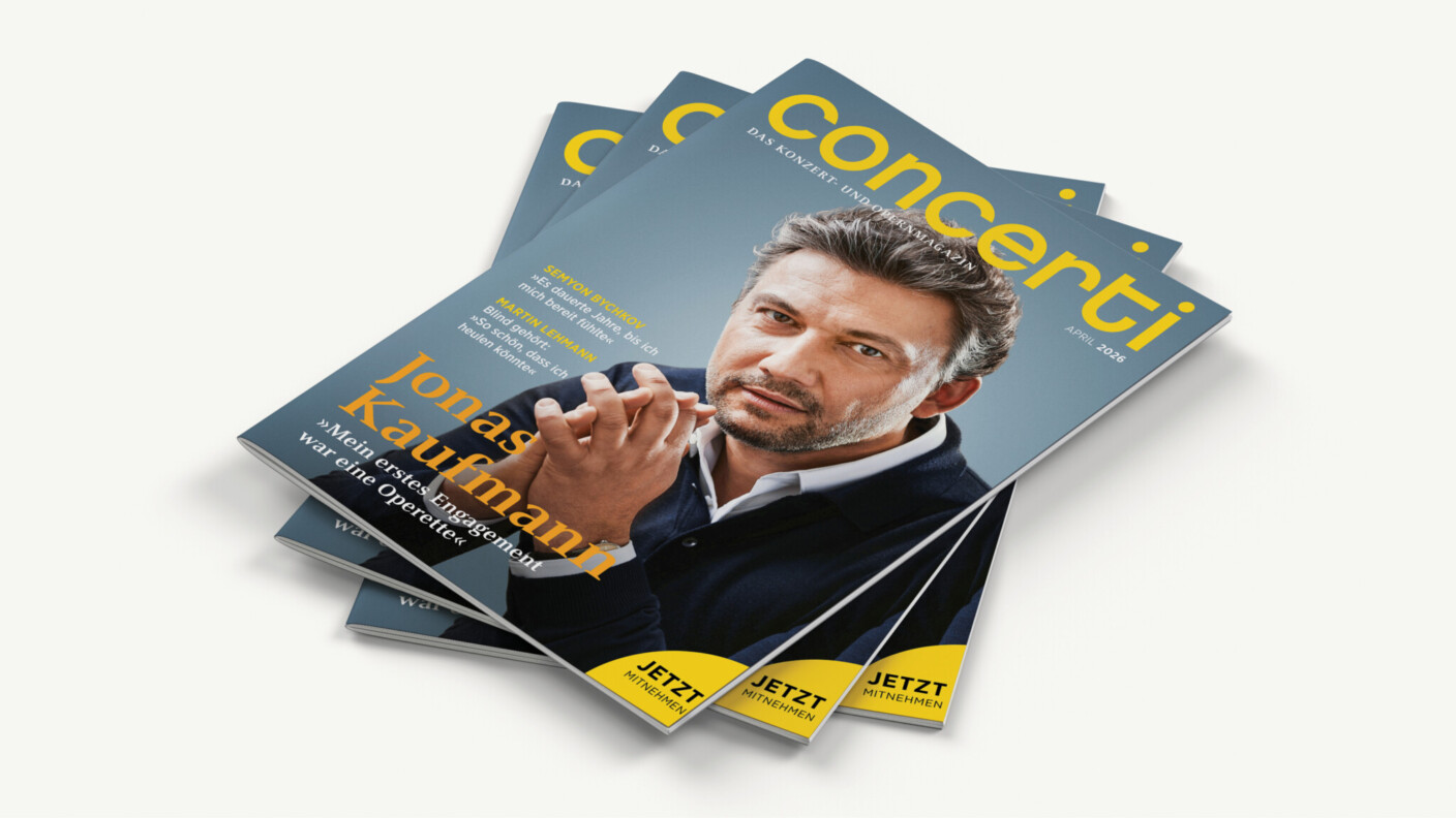 Druckfrisch: die concerti April-Ausgabe!