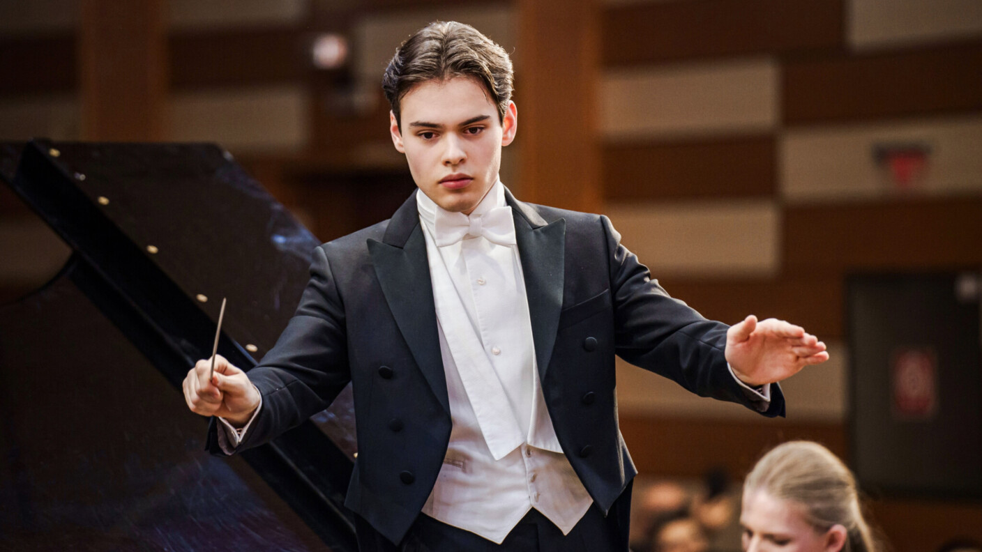 Auf direktem Erfolgskurs: Dirigent Maximilian Haberstock