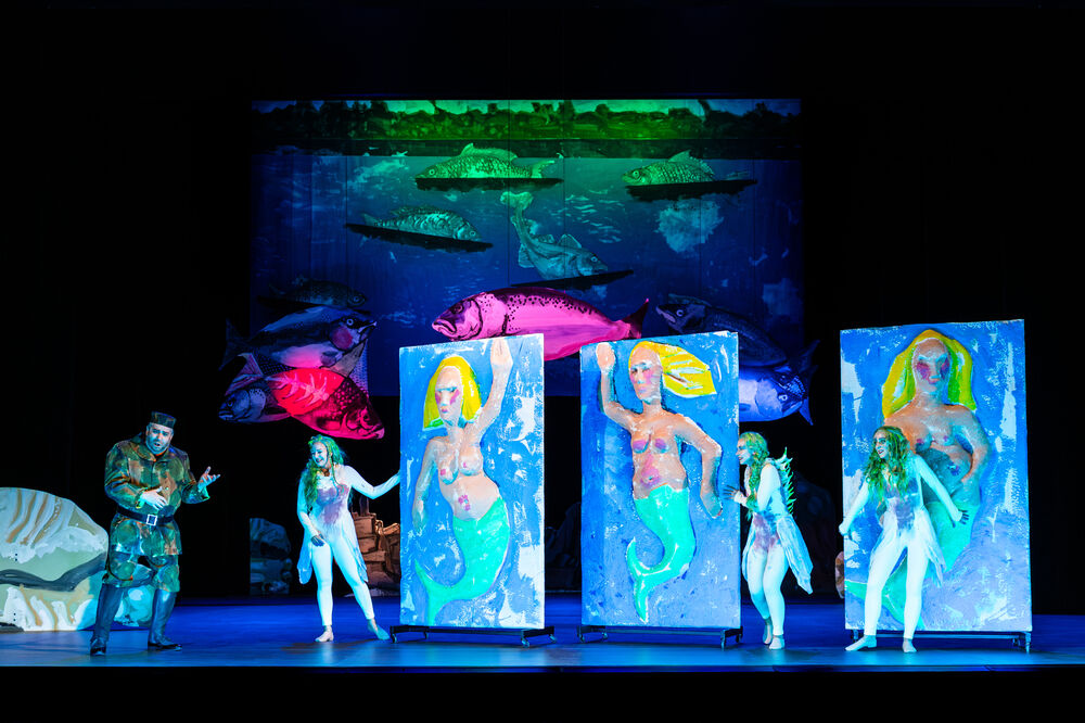 Szenenbild aus „Das Rheingold“