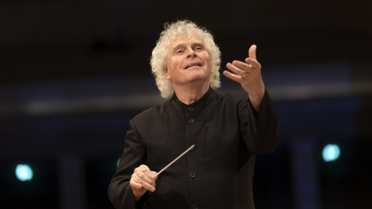 Fasste als Jugendlicher nach einem Konzert mit Mahlers zweiter Sinfonie den Entschluss, Dirigent zu werden: Simon Rattle