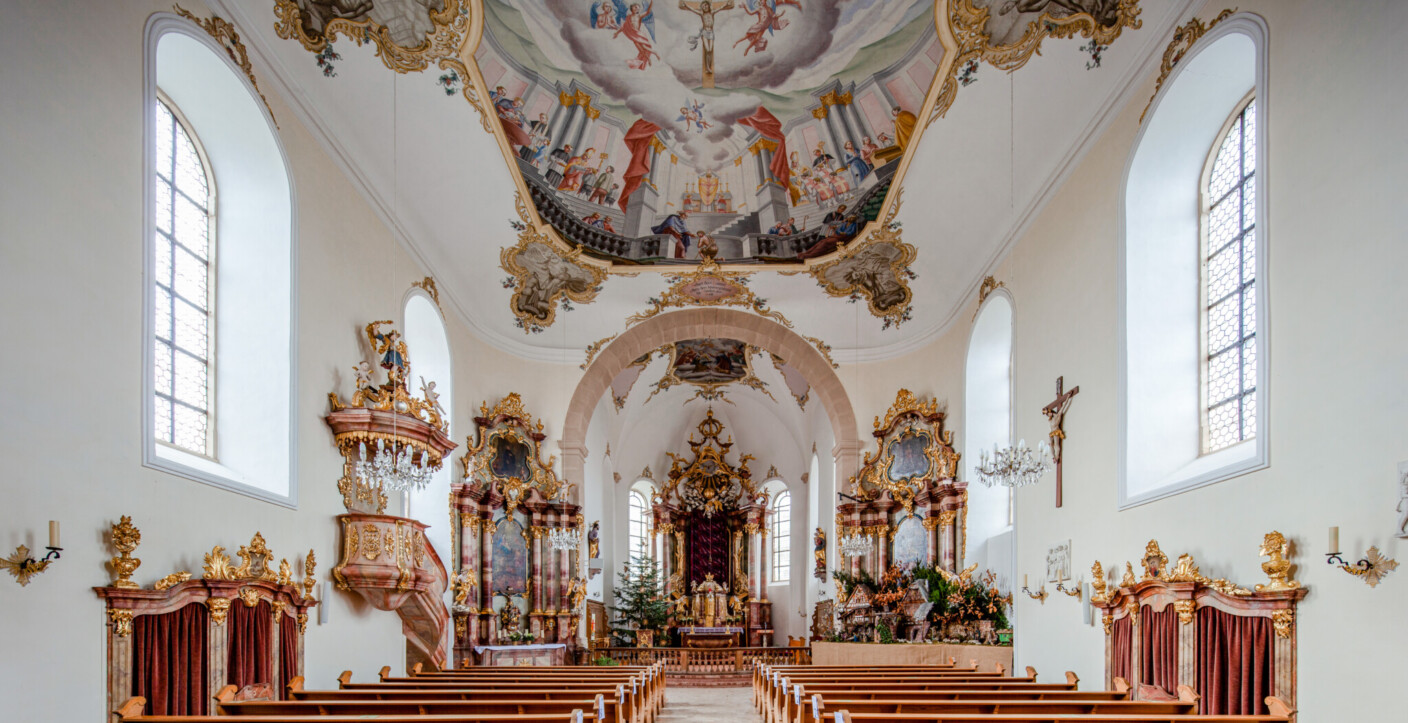 In der Kirche St. Jakobus findet beim Hambacher Musikfest jährlich ein Kammerkonzert statt
