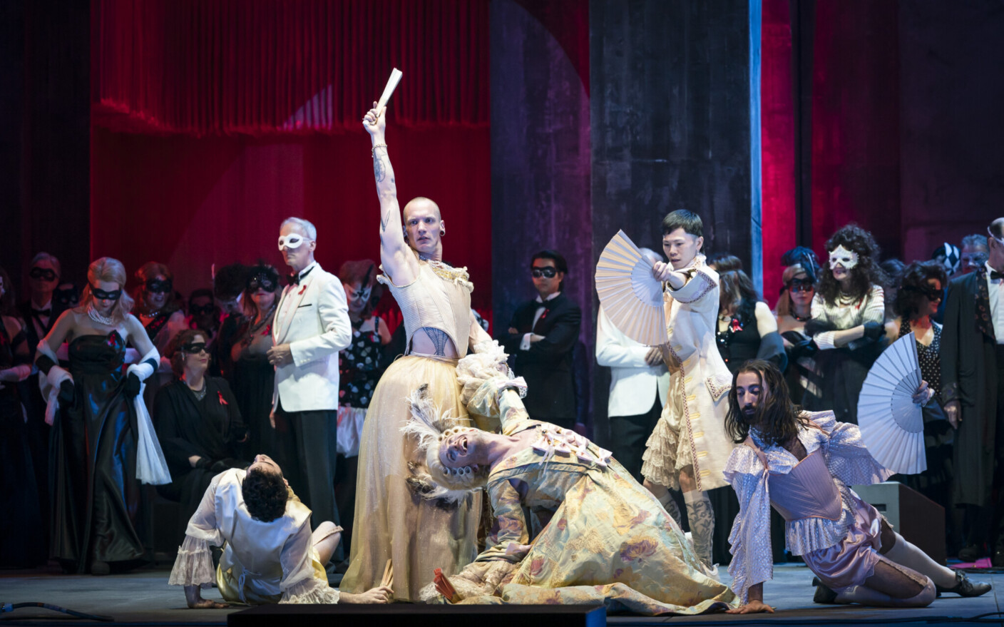 Szenenbild aus „Un ballo in maschera“