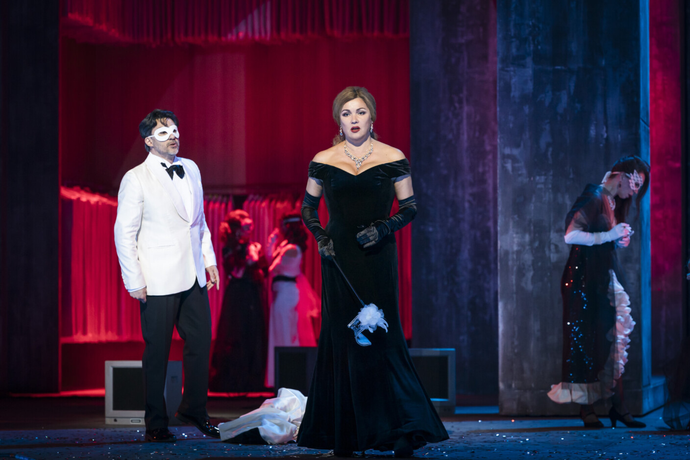 Szenenbild aus „Un ballo in maschera“