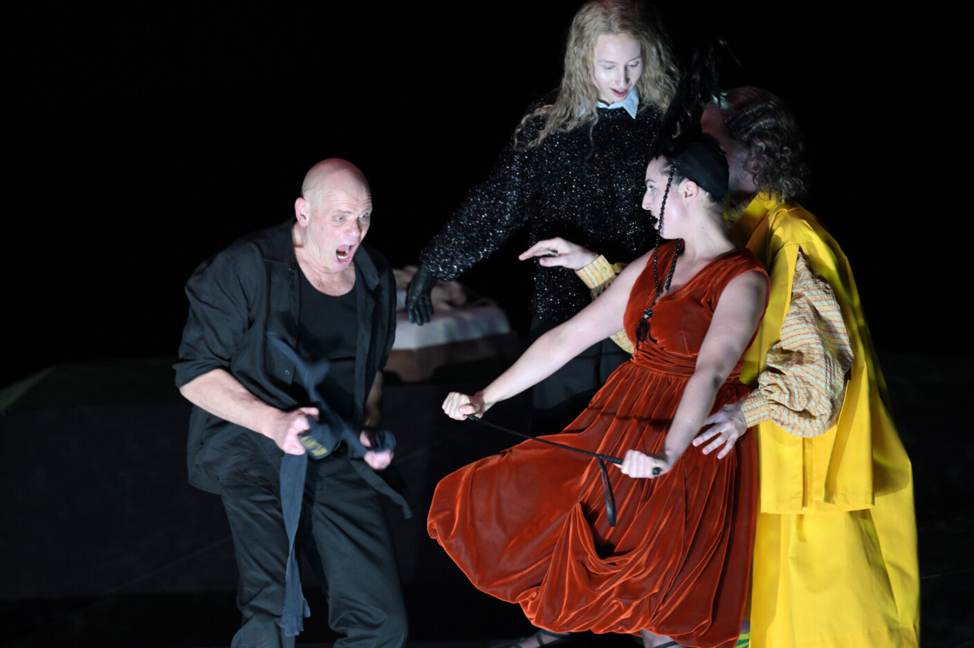 Szenenbild aus „Written on Skin“ an der Oper Frankfurt