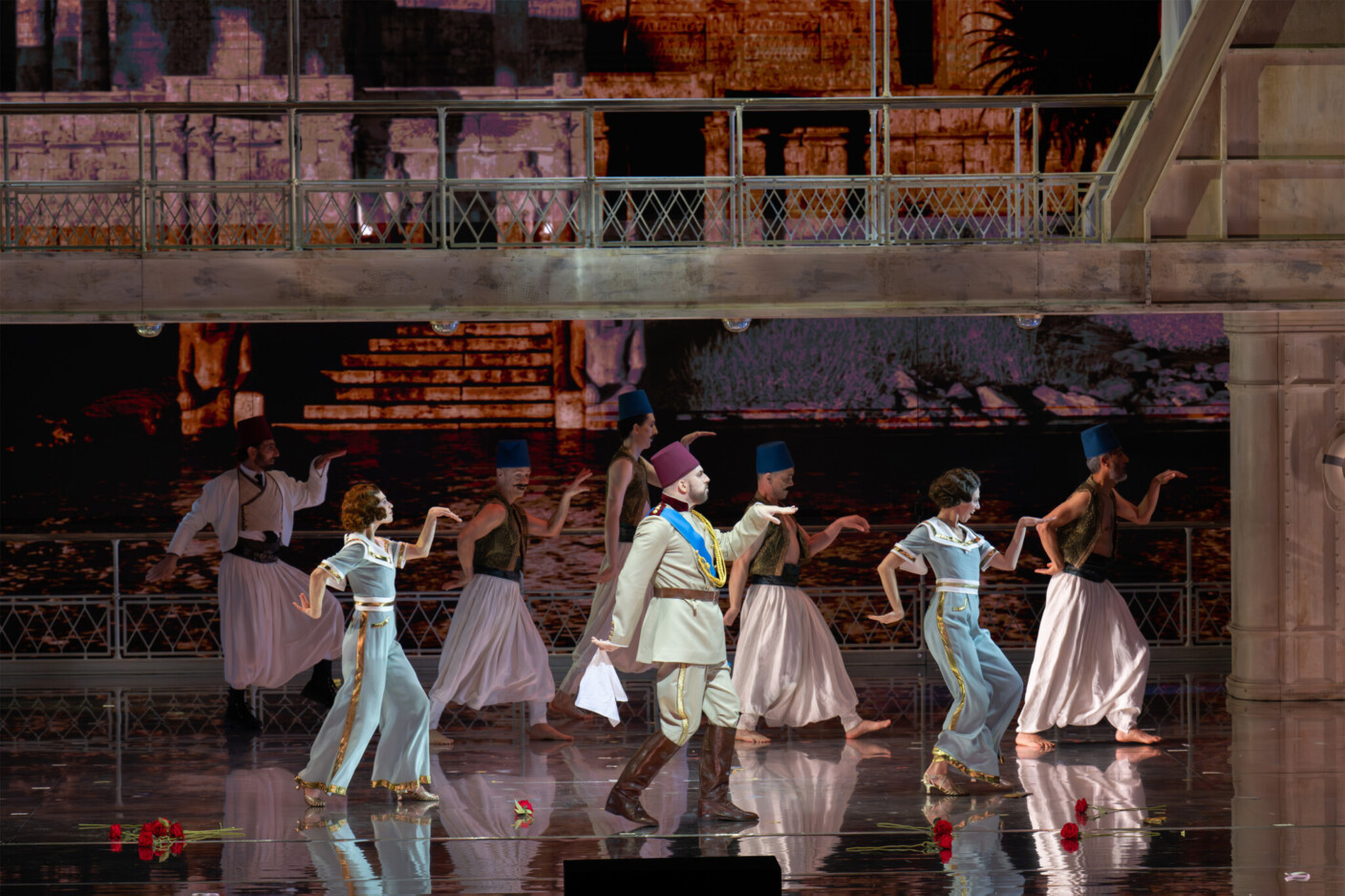 Szenenbild aus „Giulio Cesare in Egitto“