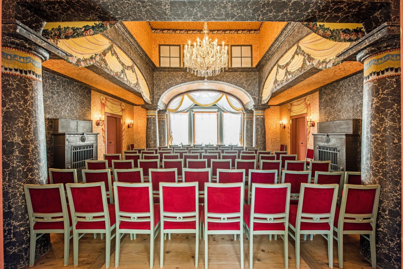 Zuschauerraum Liebhabertheater Schloss Kochberg