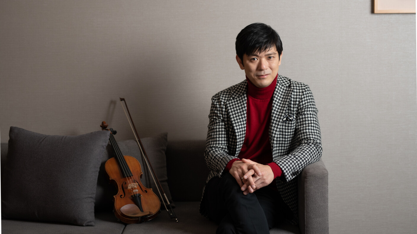 Seit 2009 ist Daishin Kashimoto erster Konzertmeister der Berliner Philharmoniker