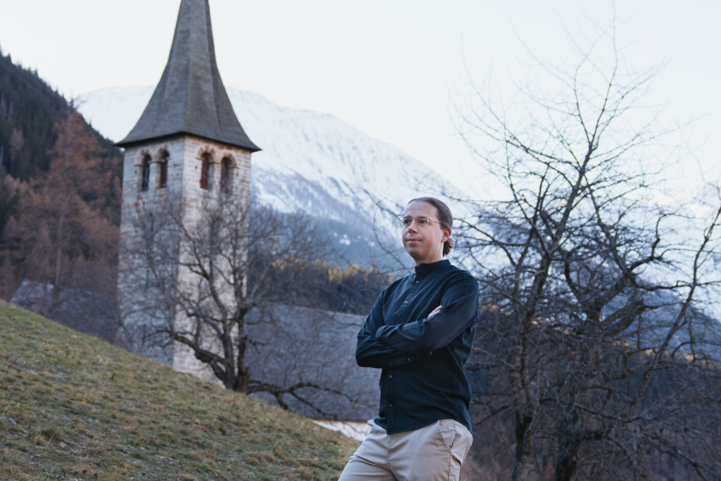 Jonathan Inniger trägt die künstlerische Gesamtverantwortung im Musikdorf Ernen