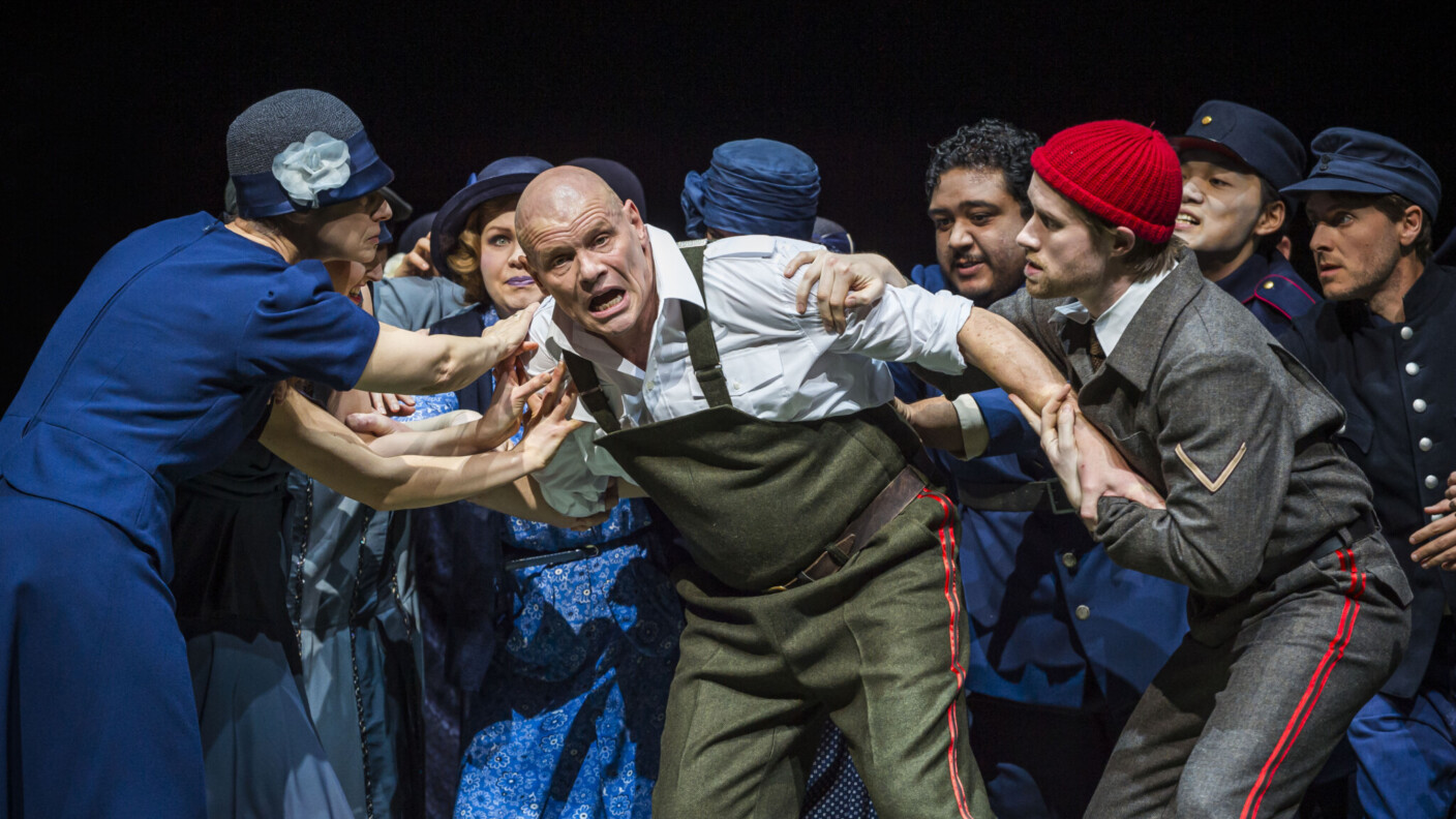Am Theater Lübeck ist Bo Skovhus in seiner Lebens- und Paraderolle zu erleben: als Titelheld in „Wozzeck“