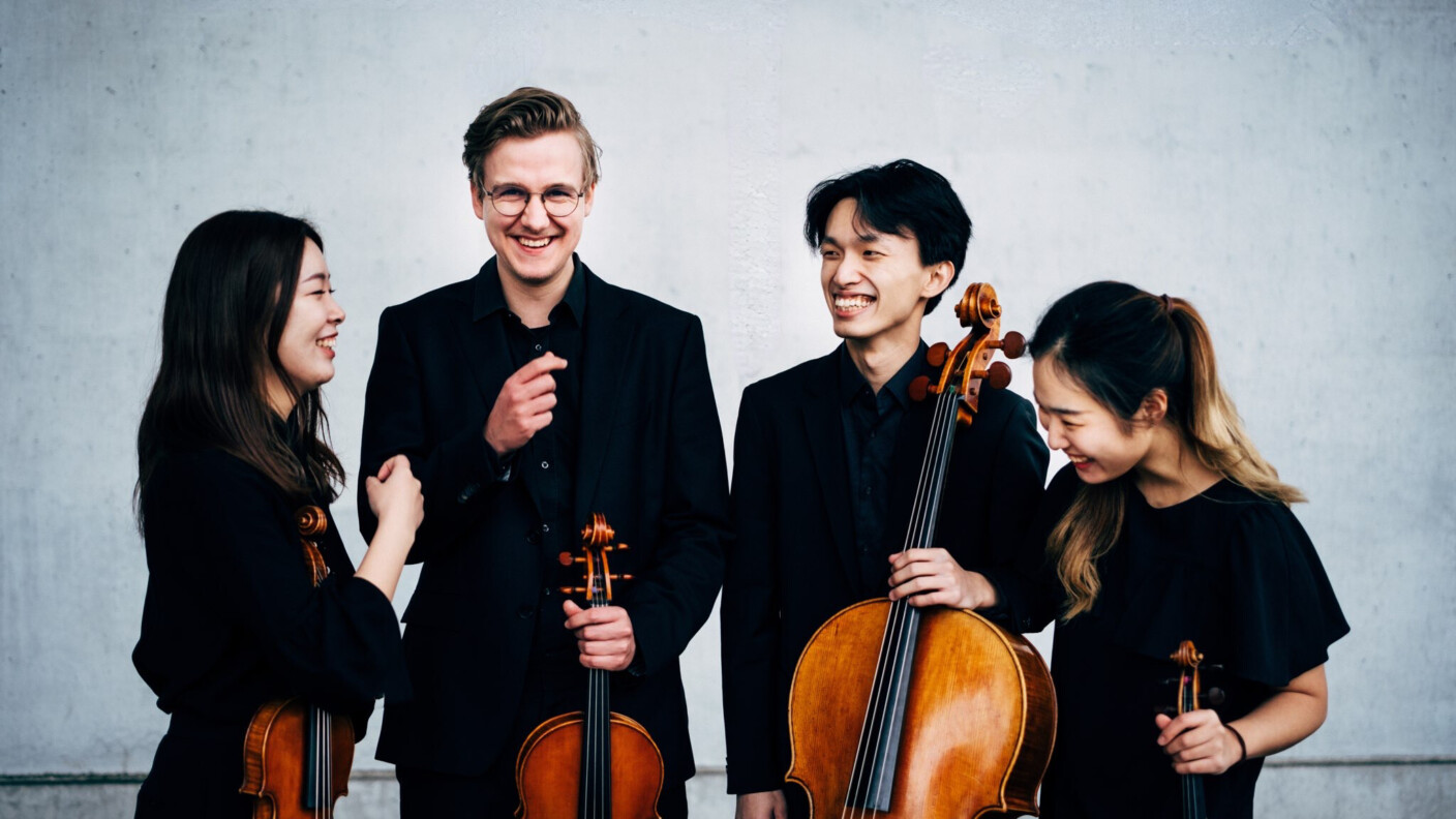 In den Lunchkonzerten des Brahms-Festval Lübeck spielen aufstrebende und bereits bekanntere Streichquartette, darunter das HANA Quartett