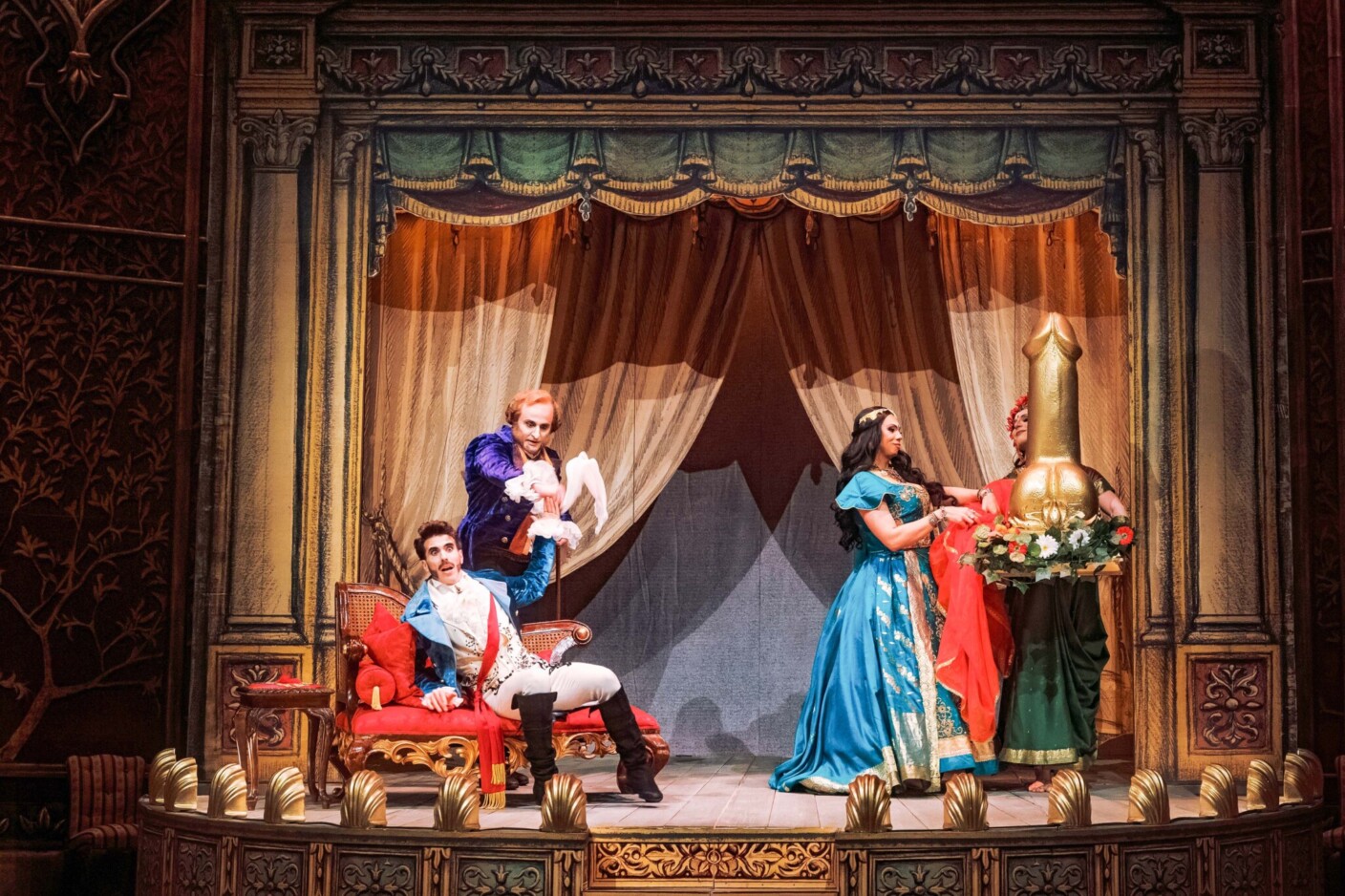 Szenenbild aus „Alessandro nell’Indie“