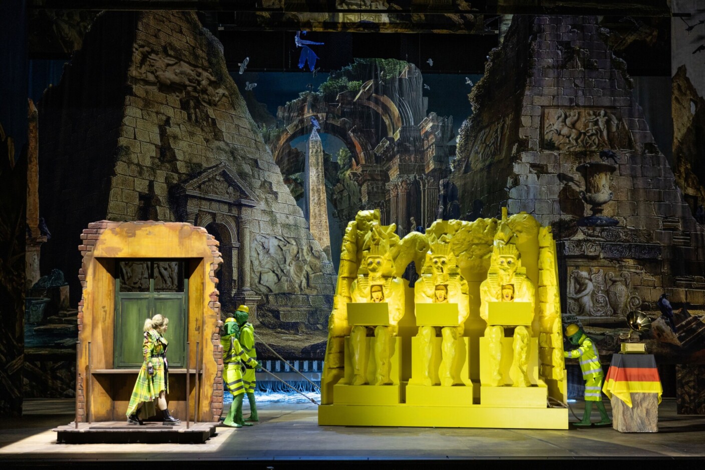 Szenenbild aus „Die Zauberflöte“