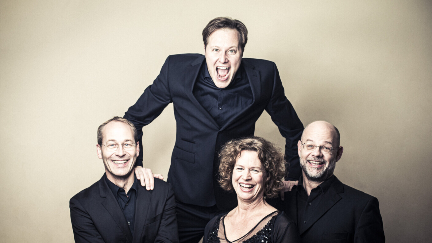Ihnen steht die Spielfreude ins Gesicht geschrieben: Mandelring Quartett