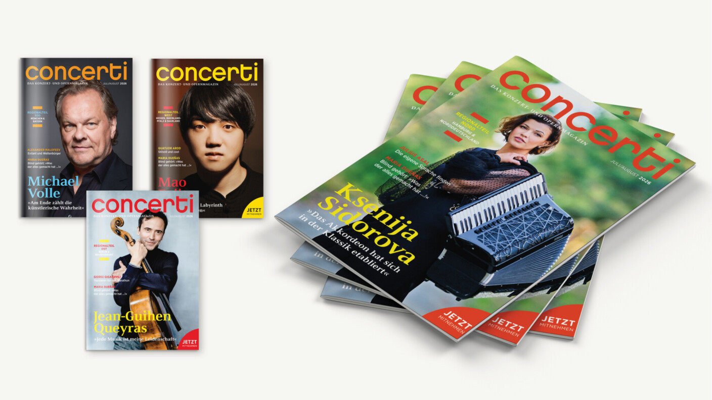 Druckfrisch: die concerti Sommer-Ausgabe!
