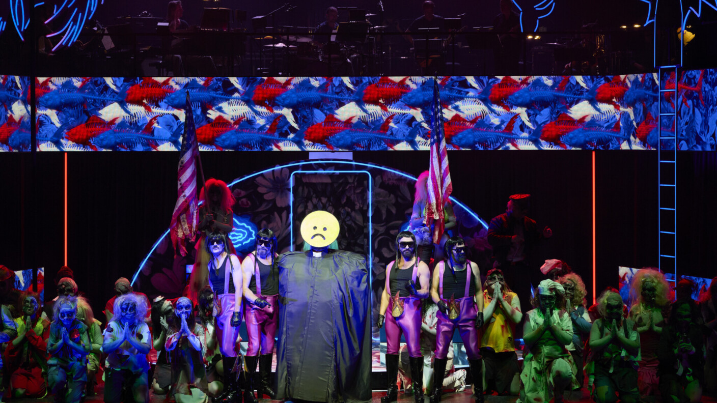 Ein kritischer Blick auf den „American Dream“: Daniel Kramers Inszenierung von „200 Motels“ am Grand Théâtre de Genève