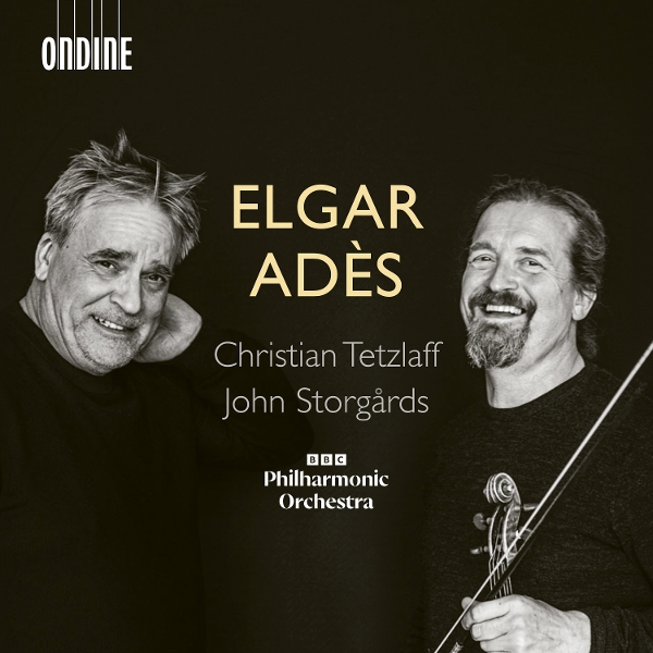 Album Cover für Adès: Violinkonzert „Concentric Paths“, Elgar: Violinkonzert h-Moll op. 61