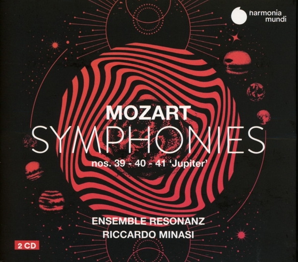 Album Cover für Mozart: Sinfonien Nr. 39-41