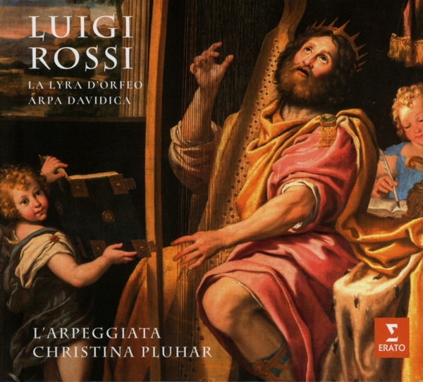 Album Cover für Rossi: La Lyra d’Orfeo & Arpa Davidica
