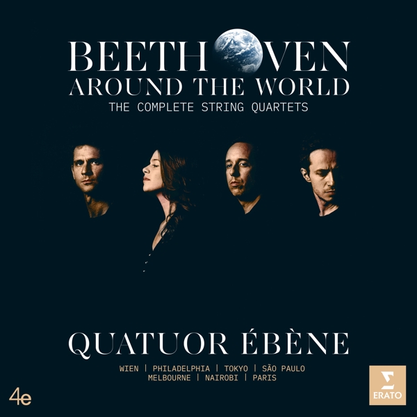 Album Cover für Beethoven Around The World: Sämtliche Streichquartette